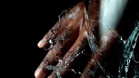 Wash hands after doing activities advice of the world health organization 库存影片 336585143