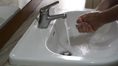 To wash hands Stock Footage 126795896