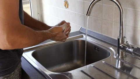 To wash hands Stock Footage 126829045