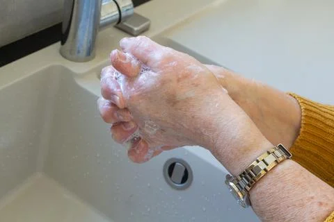To wash the hands Stock Photos