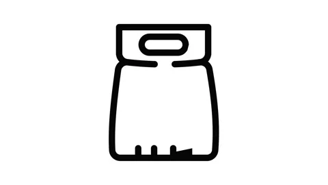 Wash machine detergent icon animation Stock Footage 152639727