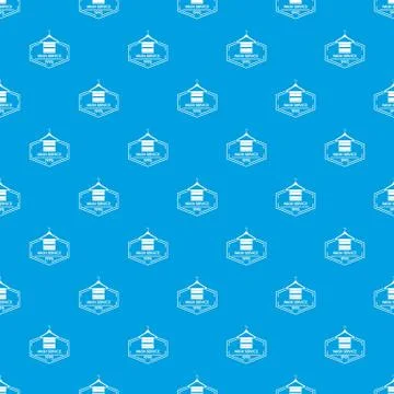 Wash service pattern seamless blue 库存插图