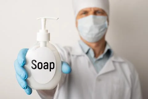 Wash your hands concept Stock Photos