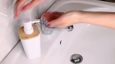 Wash your Hands Stock Footage 126886146