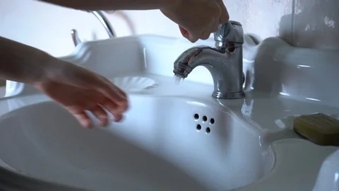 Wash your hands Stock Footage 128826688