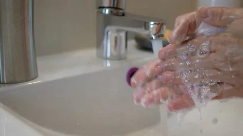 Wash your hands helps us for fight against Coronavirus - COVID 19 Stock Footage