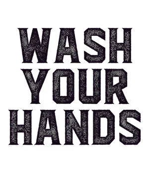 Wash your hands Stock Illustration