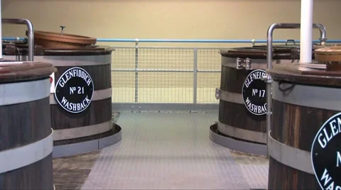 Washback Barrels Stock Footage 8359497
