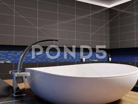 Washbasin 3d Stock Illustration