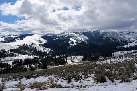 Washburn Range, Wyoming Stock Photos