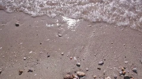 Washed up by the sea _1 Stock Footage 11857661