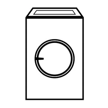 Washer machine Stock Illustration