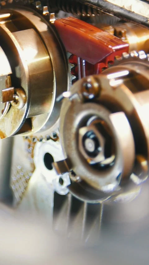 Washing and cleaning of car engine, water pressure, overhaul, the internal Stock Footage 336306403