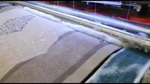 Washing and cleaning of carpets Stock Footage 146531122