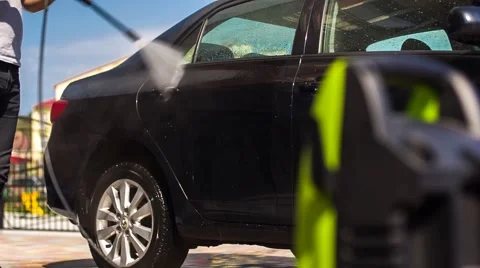 Washing Auto Stock Footage 67447662