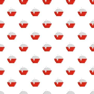 Washing basin pattern seamless vector イラスト素材