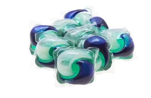 Washing capsule isolated Stock Photos