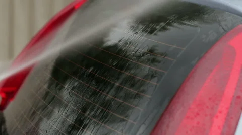 Washing a Car Stock Footage 53070782