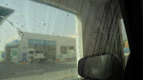 Washing a car 스톡 동영상 135443483