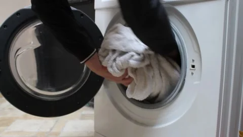Washing clothes Stock Footage 334748098