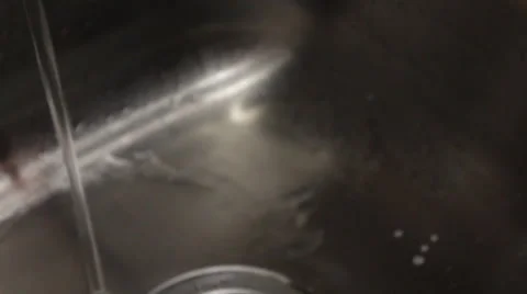 Washing Cup in Sink Stock-Footage 42362723