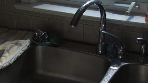 Washing Dishes Stock Footage 123933846