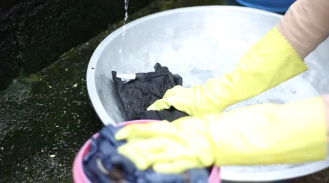 Washing Video stock 6729803
