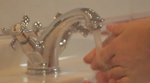 Washing hand Video stock 32168977