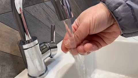 Washing hand Stock Footage