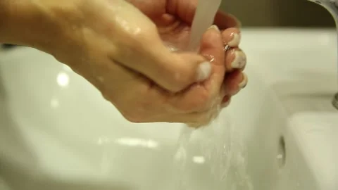 Washing hands 5 Video stock 317952334