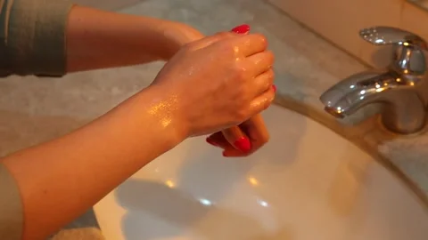 Washing hands 6 Stock Footage 317952270