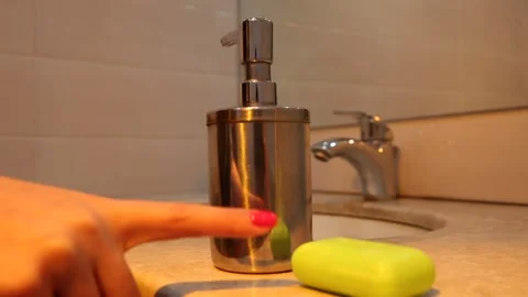 Washing hands 7 Stock Footage 317952316