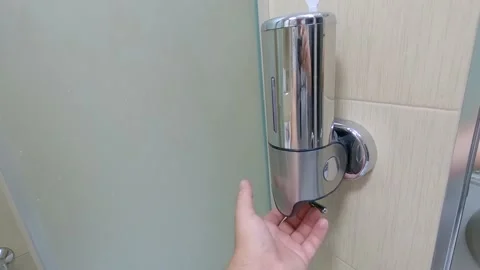 Washing hands in the bathroom Stock Footage 140241708
