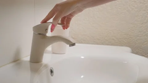 Washing Hands. Cleaning Hands. Hygiene Stock Footage 126844864