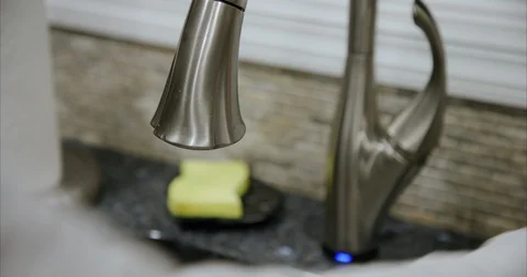 Washing Hands Close Up Stock Footage 127342489