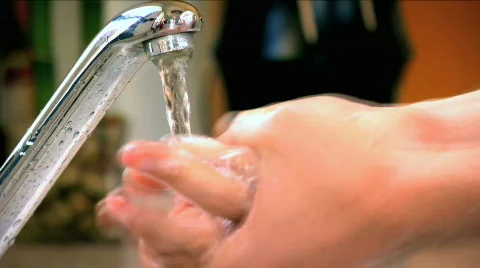 Washing Hands Stock Footage 731759