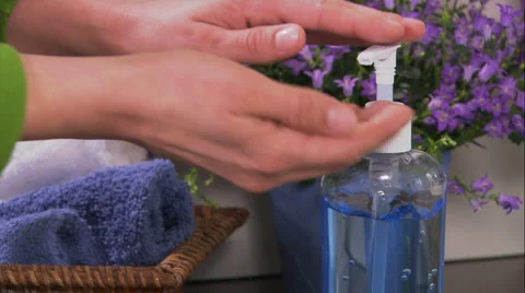 Washing Hands Stock Footage 2876851
