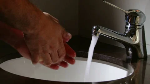 Washing hands Stock Footage 20505393