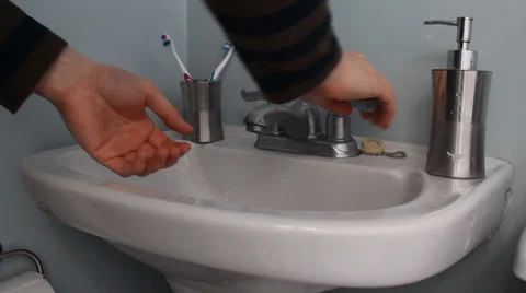 Washing Hands Stock Footage 33847557