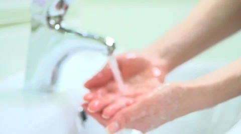 Washing Hands Stock Footage 34904999
