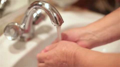 Washing hands Stock Footage 67458663