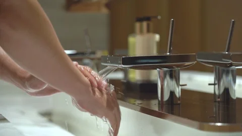 Washing Hands 動画素材 122836025