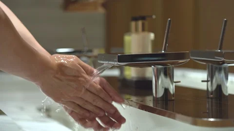 Washing Hands Video stock 122836322