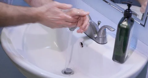 Washing Hands Video stock 126950307