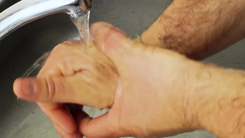 Washing hands Stock Footage 132626496