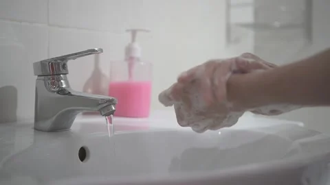 Washing hands Stock Footage 141341298