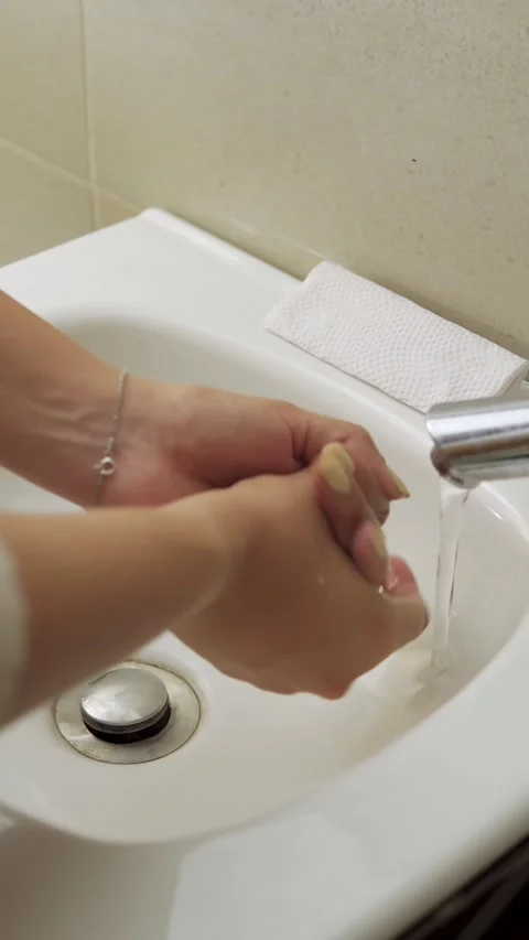 Washing hands Video stock 246241687