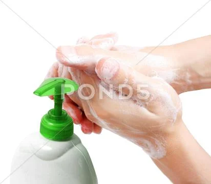Washing hands Stock Illustration