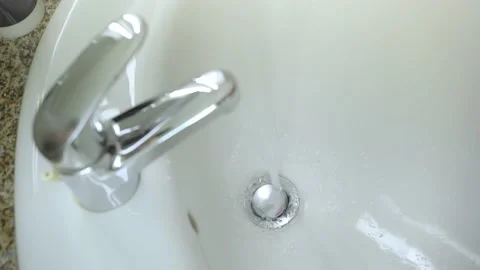 Washing Hands with liquid Soap 07 Stock Footage 142337583