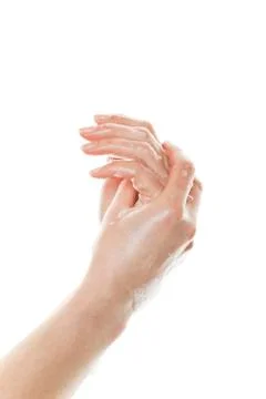 Washing hands Stock Photos